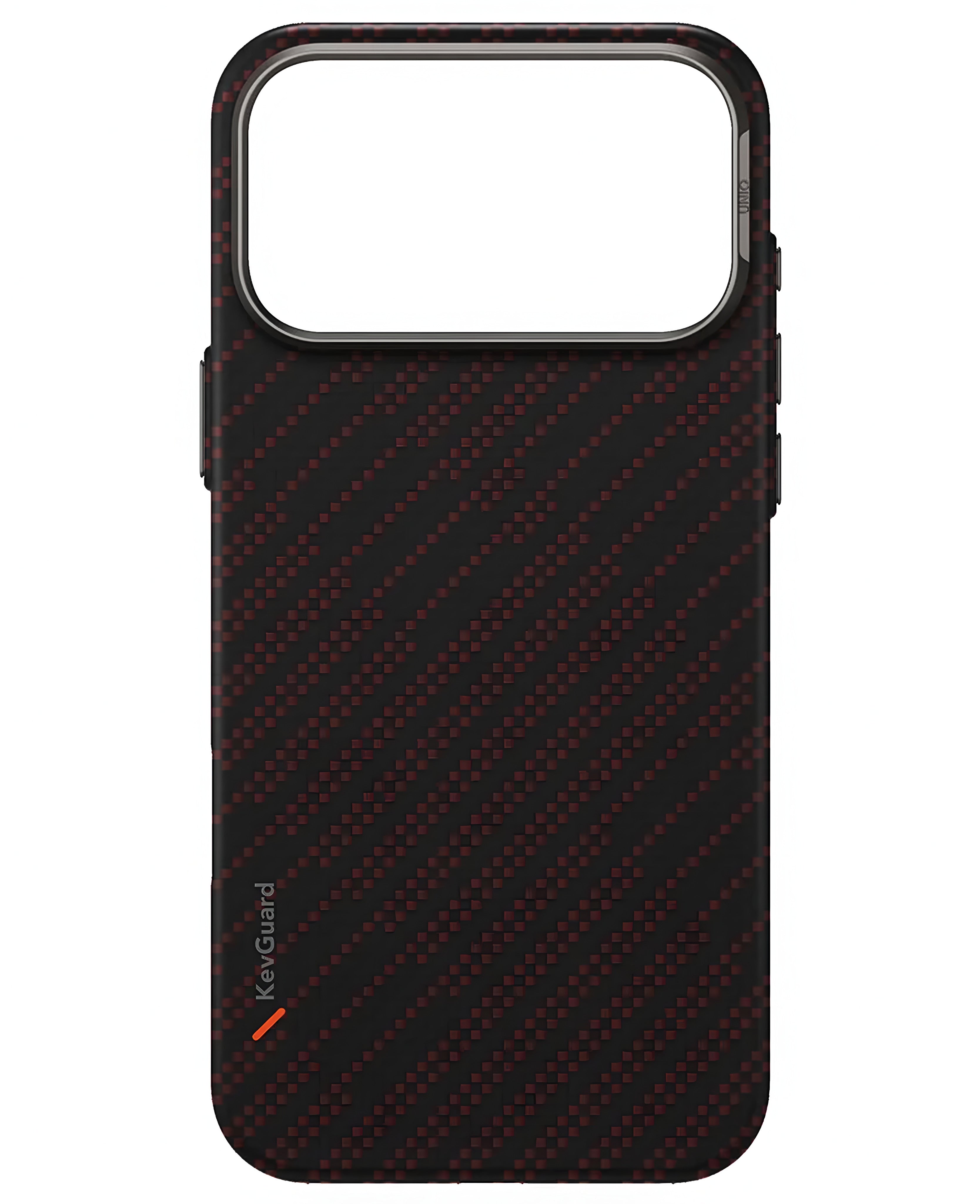 Uniq iPhone 17 Pro Max Uyumlu Keva Edge Slim Aramid Fiber Magsafe Kılıf