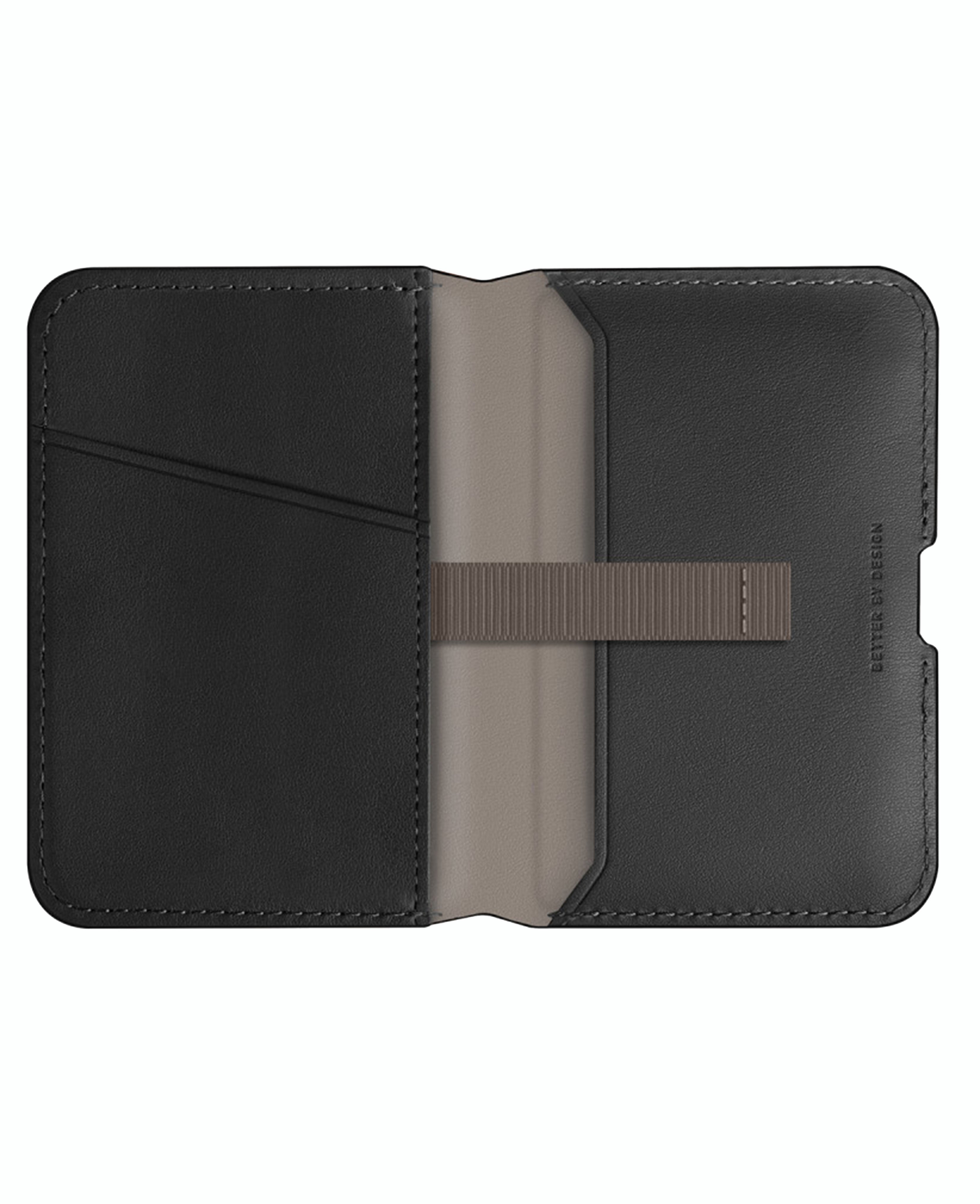 Uniq Lyden DS RFID-Block Standlı Manyetik Magsafe Deri Cüzdan Kartlık