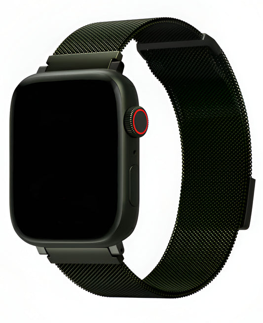 Uniq Apple Watch Uyumlu Manyetik Metal Paslanmaz Çelik Dante Loop Kordon