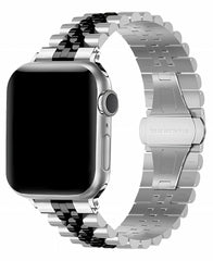 Apple Watch Uyumlu Metal Paslanmaz Celik Jubilee Loop Kordon