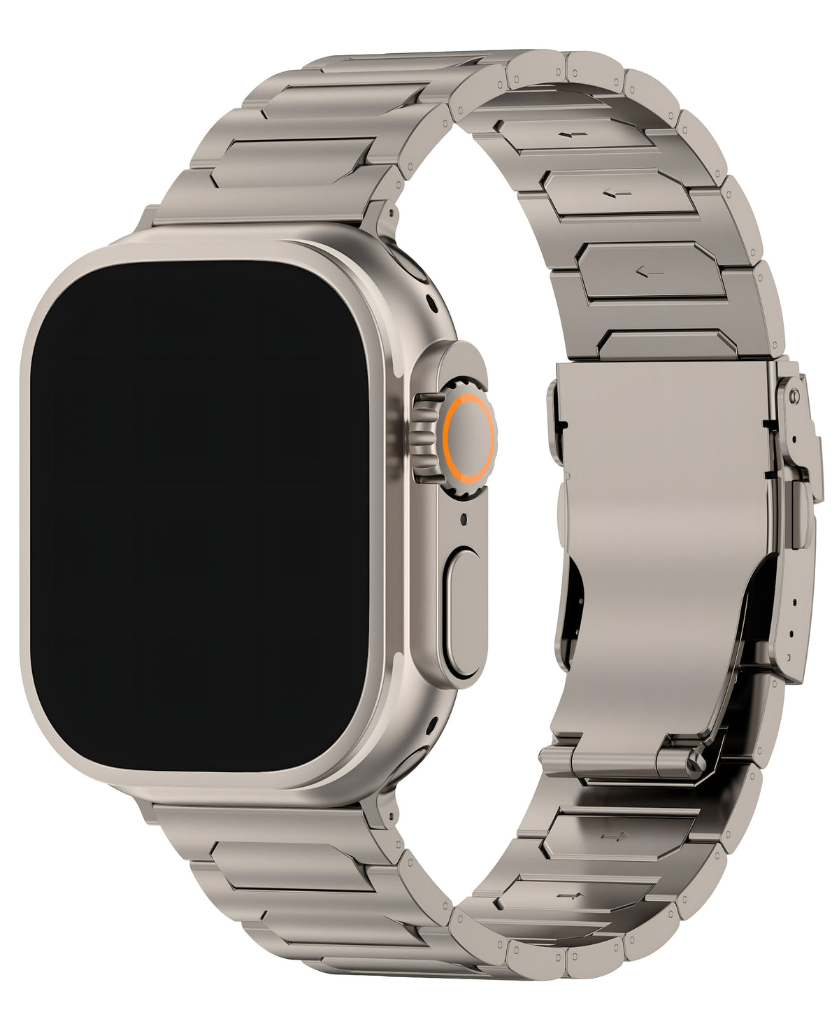 Apple Watch Uyumlu Tokalı Titanyum Kordon
