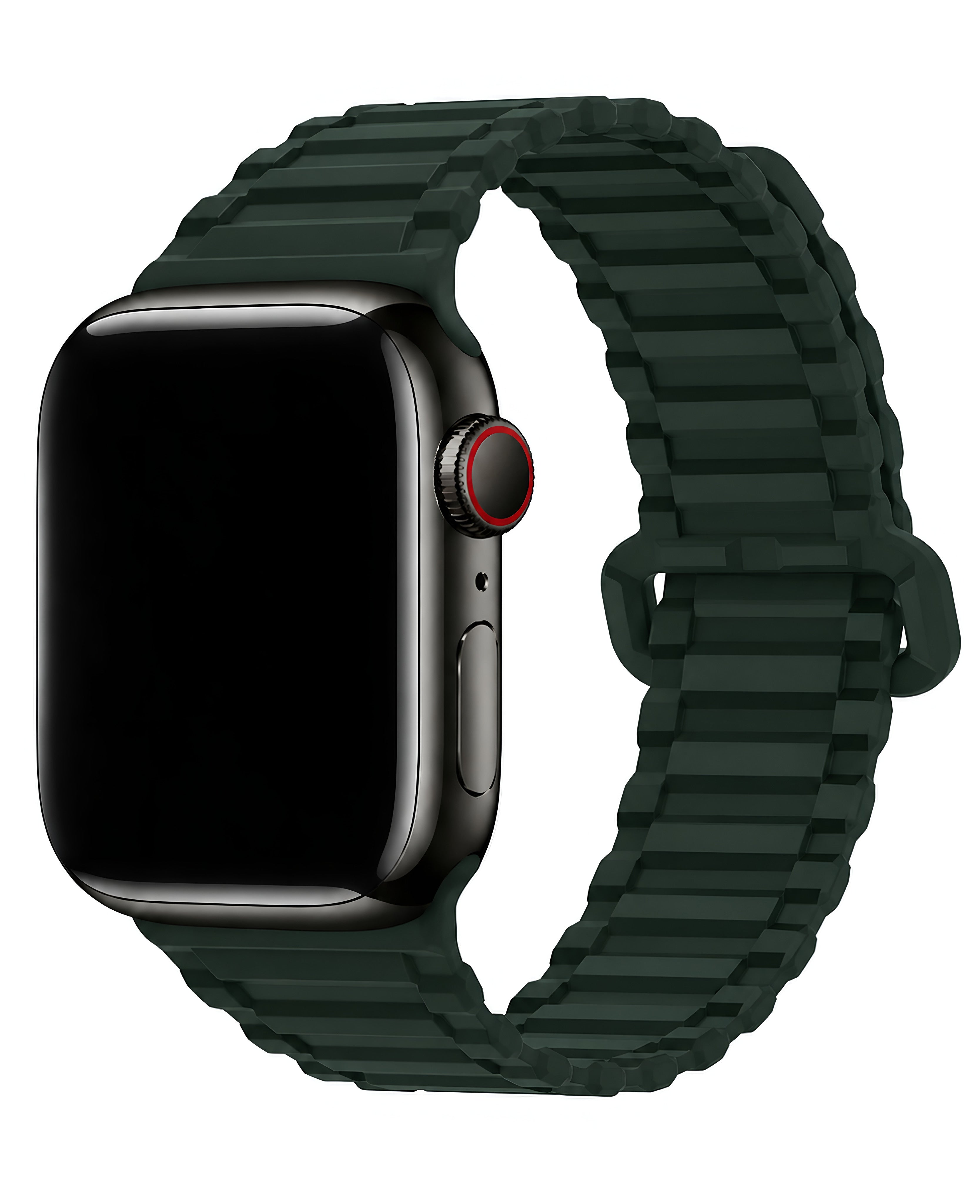 Hoco. Apple Watch Uyumlu Tokalı Manyetik Silikon Ribex Loop Kordon
