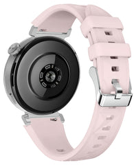 Huawei GT6 41mm / Huawei GT5 41mm / Huawei Gt4 41mm Uyumlu 18mm Tokalı Silikon Kordon
