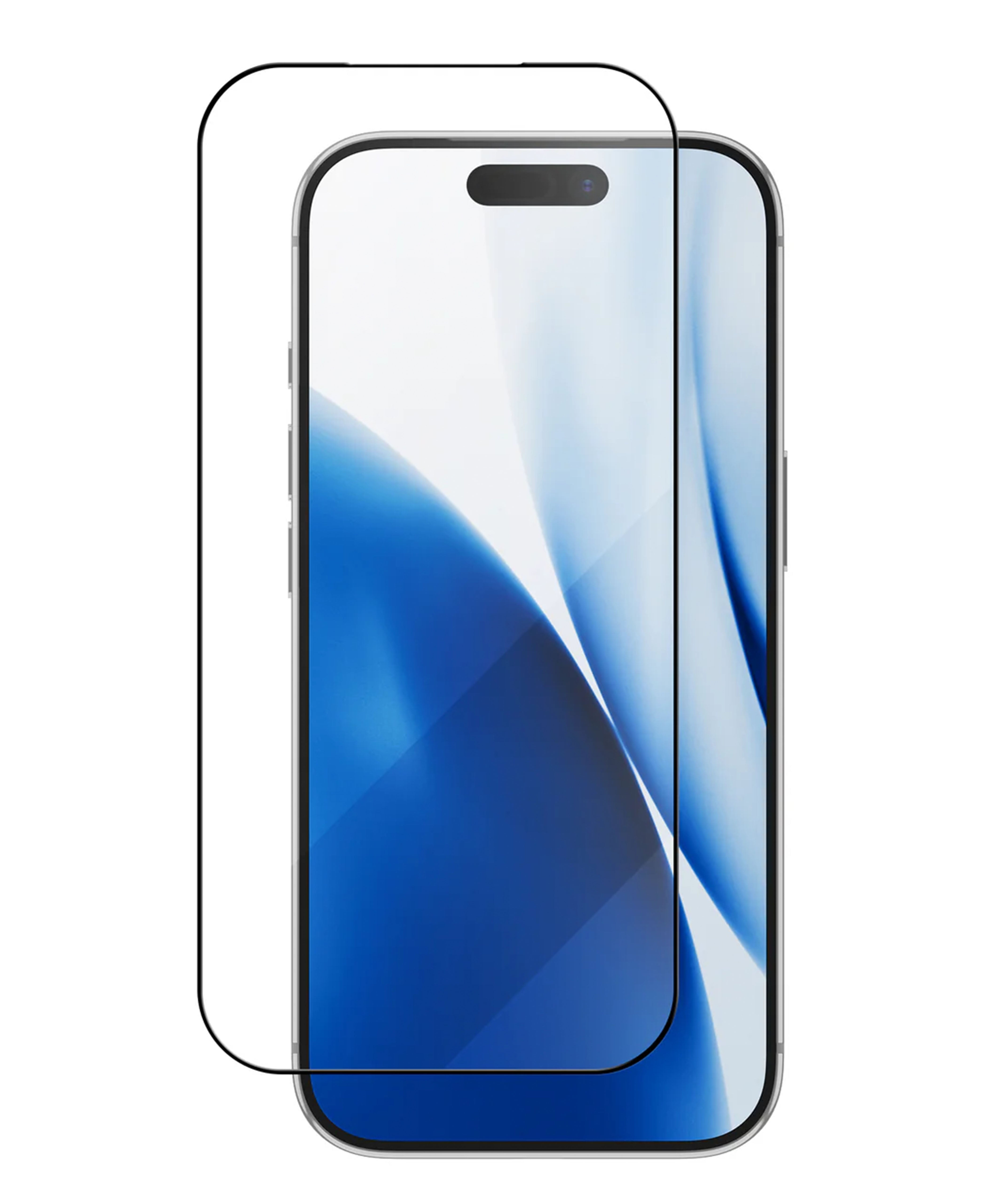 iPhone 16 Serisi Uyumlu Tam Kaplayan Şeffaf Ekran Koruyucu