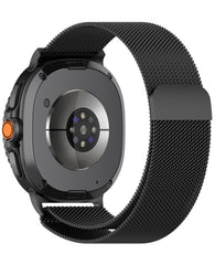 Samsung Galaxy Watch 8 9 40mm / 44mm - Watch 8 Classic 46mm Uyumlu Metal Paslanmaz Çelik Milano Loop Kordon