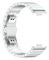Huawei Watch Fit 3 / Fit 4 / Fit 4 Pro / Fit 5 / Fit 5 Pro Uyumlu Metal Paslanmaz Çelik Kordon