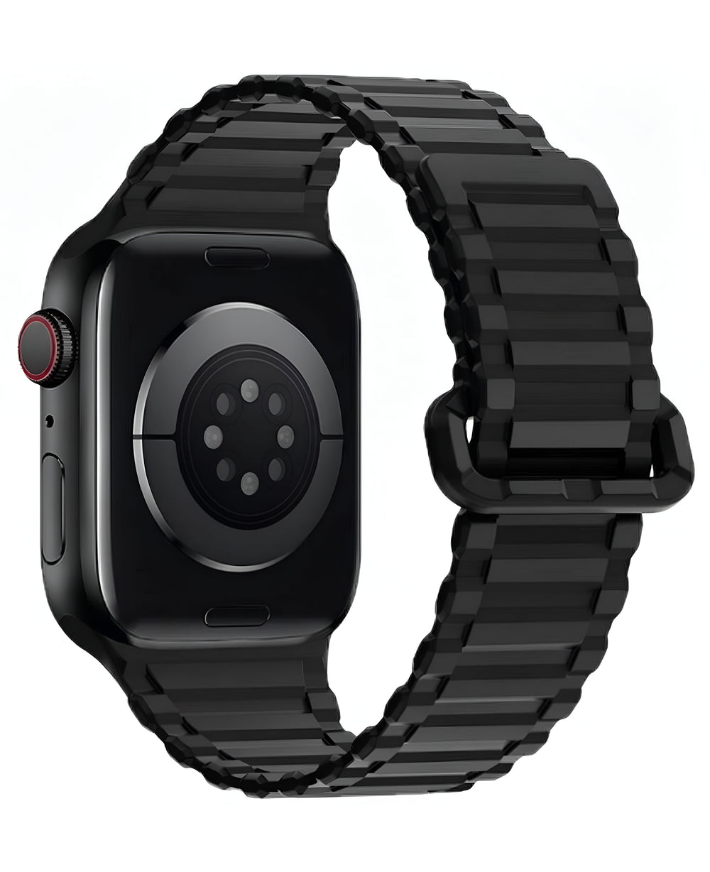 Hoco. Apple Watch Uyumlu Tokalı Manyetik Silikon Ribex Loop Kordon - Strapg