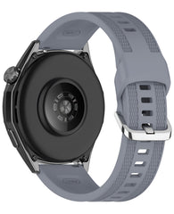 Huawei Watch GT GT2 GT3 GT4 GT5 GT6 GT7 Pro Se Elite 46mm Uyumlu 22mm Tokalı Silikon Kordon