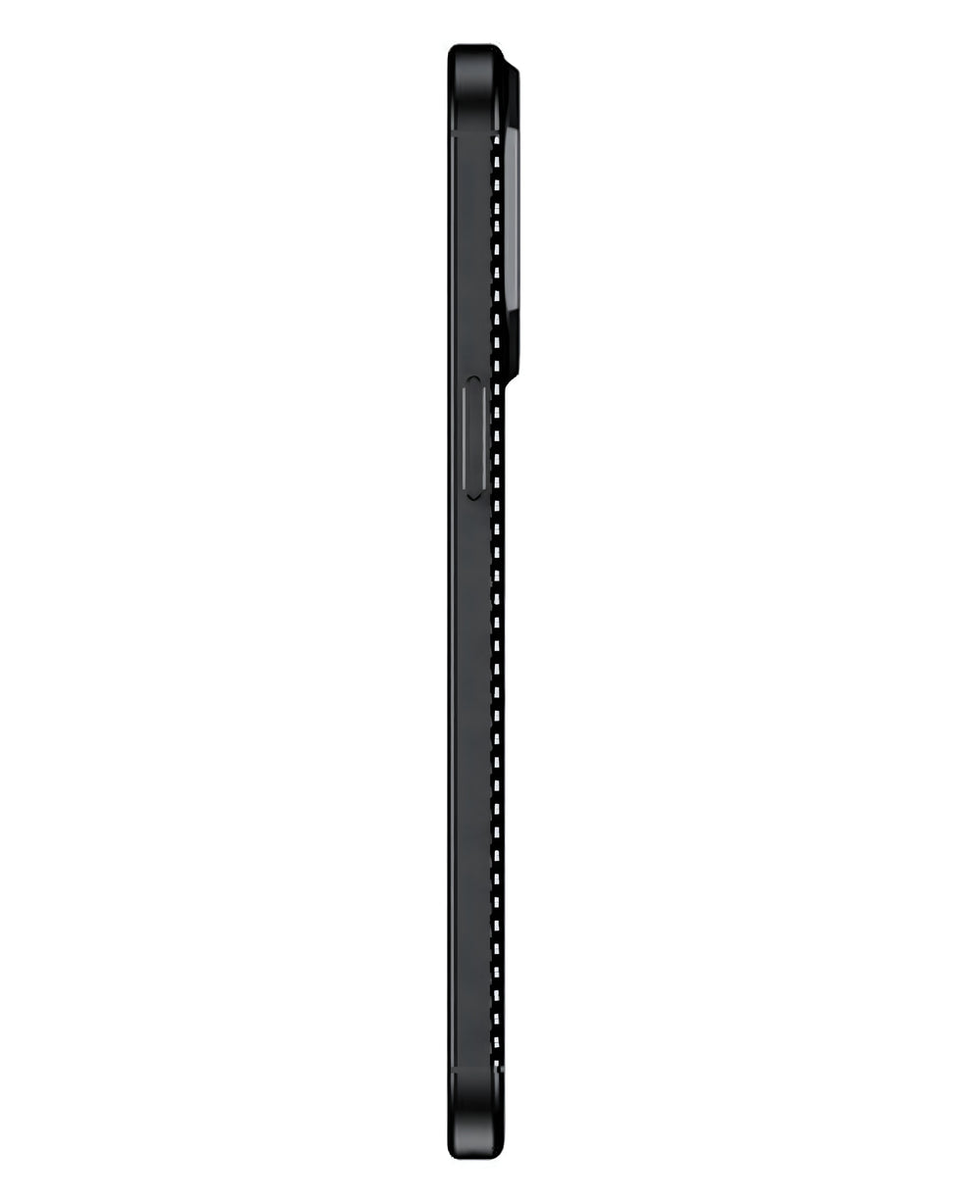 iPhone 14 Pro Max Uyumlu Karbon Silikon Kılıf - Siyah - Strapg
