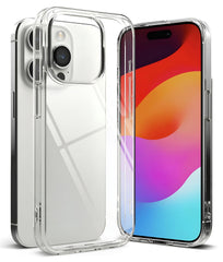 iPhone 14 Pro Max Uyumlu Sararmaz Sert Şeffaf Kılıf - Şeffaf - Strapg