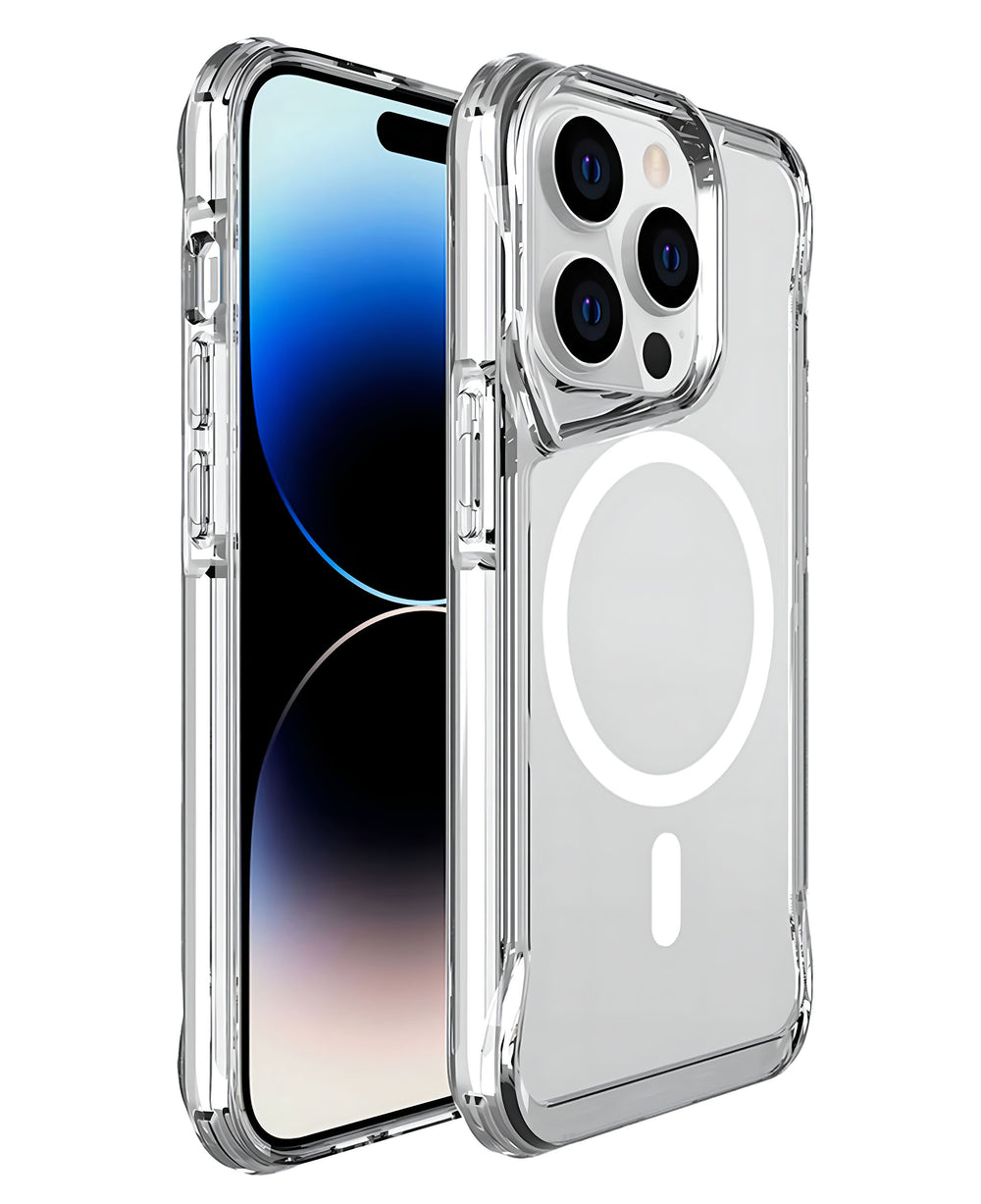 iPhone 14 Pro Max Uyumlu Şeffaf Magsafe Kılıf - iPhone 14 Pro Max - Strapg