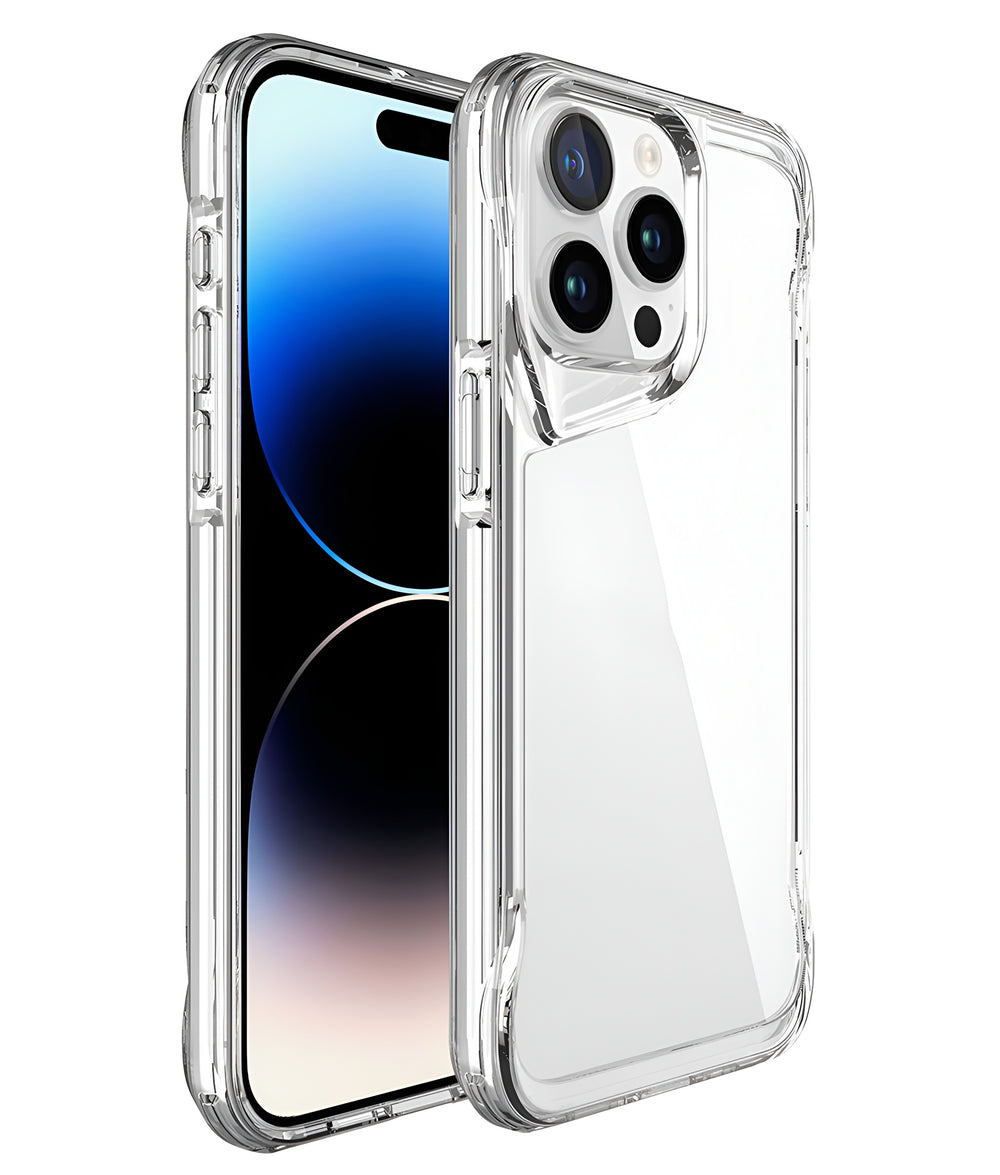 iPhone 14 Pro Max Uyumlu Şeffaf Silikon Kılıf - iPhone 14 Pro Max - Strapg