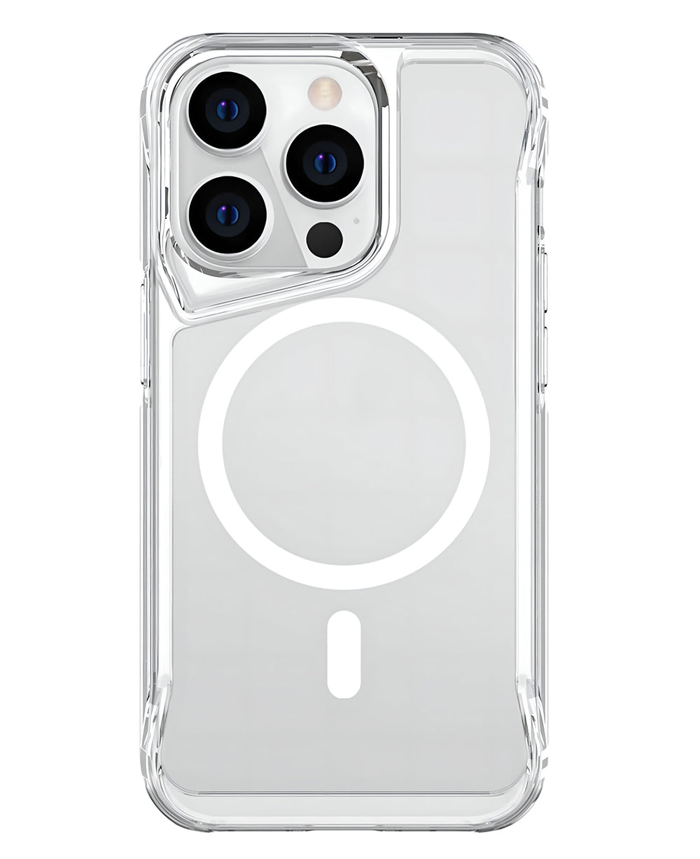 iPhone 15 Pro Max Uyumlu Şeffaf Magsafe Kılıf - iPhone 15 Pro Max - Strapg