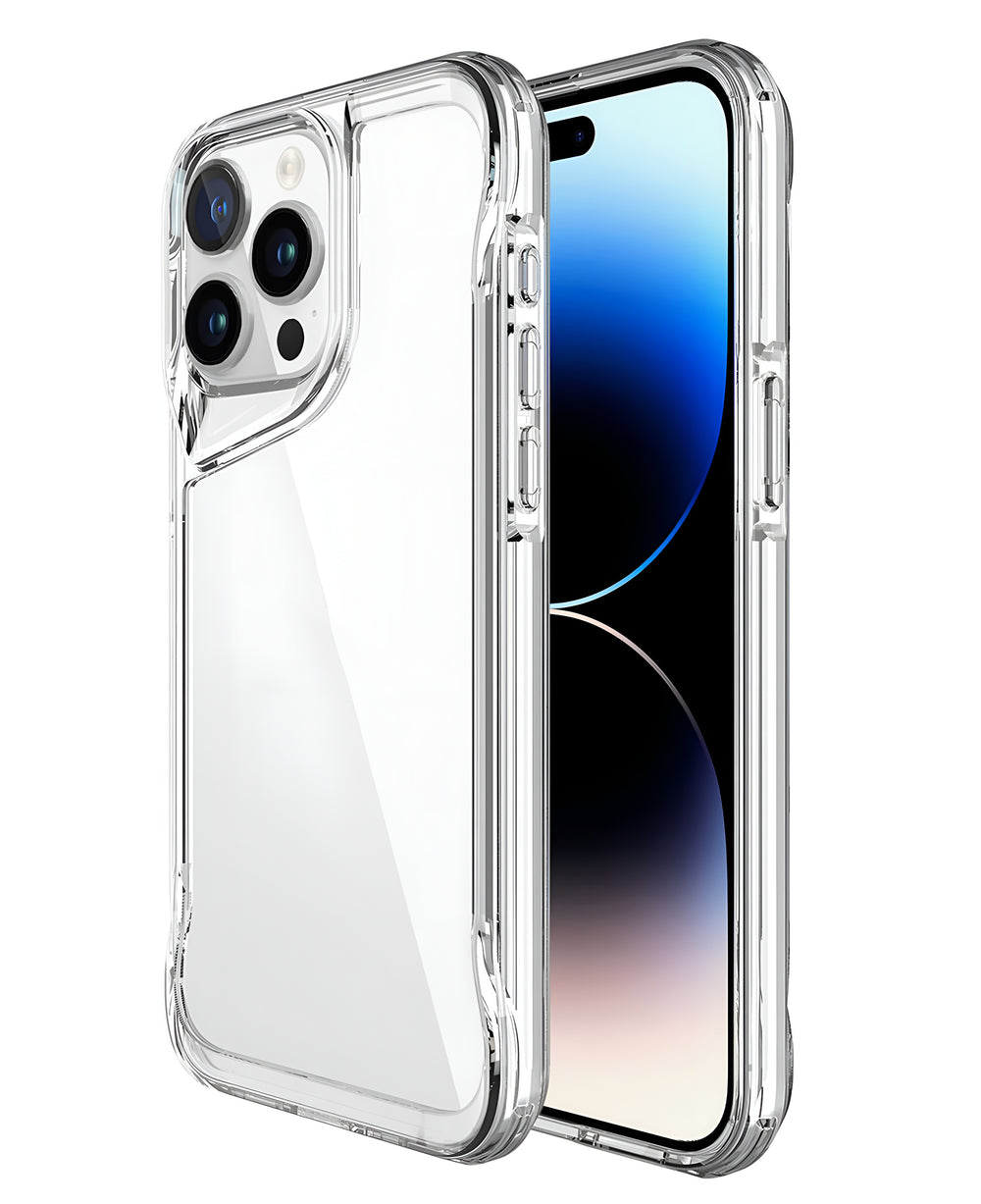 iPhone 15 Pro Max Uyumlu Şeffaf Silikon Kılıf - iPhone 15 Pro Max - Strapg