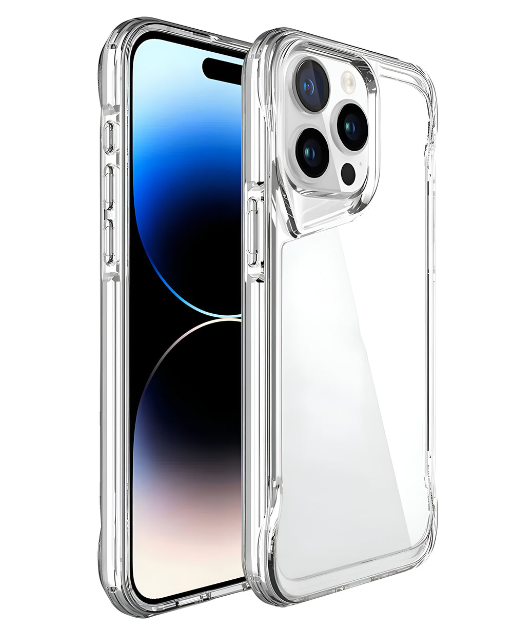 iPhone 15 Pro Max Uyumlu Şeffaf Silikon Kılıf - iPhone 15 Pro Max - Strapg