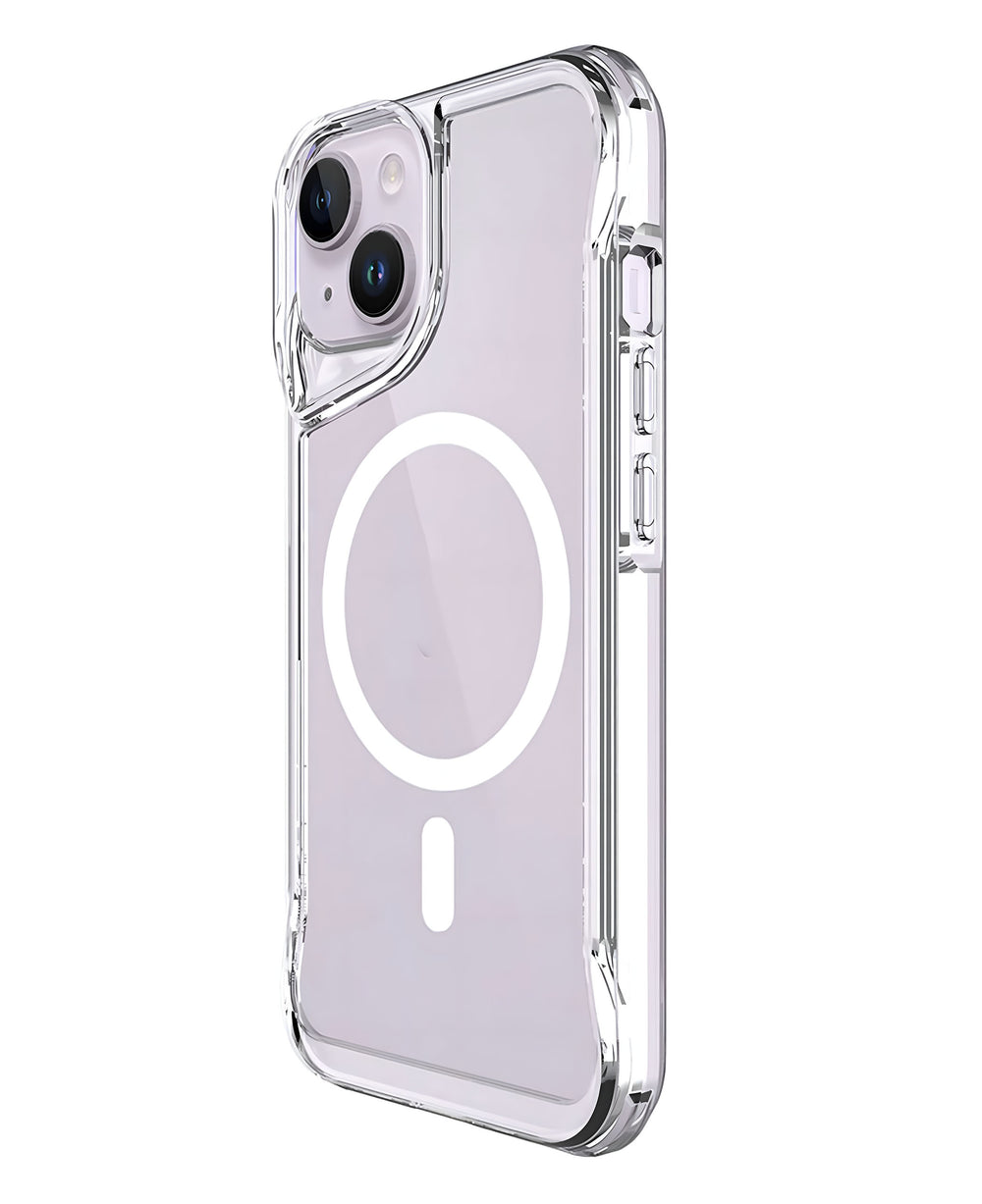 iPhone 15 Uyumlu Şeffaf Magsafe Kılıf - iPhone 15 - Strapg