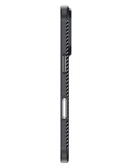 iPhone 16 Pro Max Uyumlu Karbon Silikon Kılıf - Siyah - Strapg