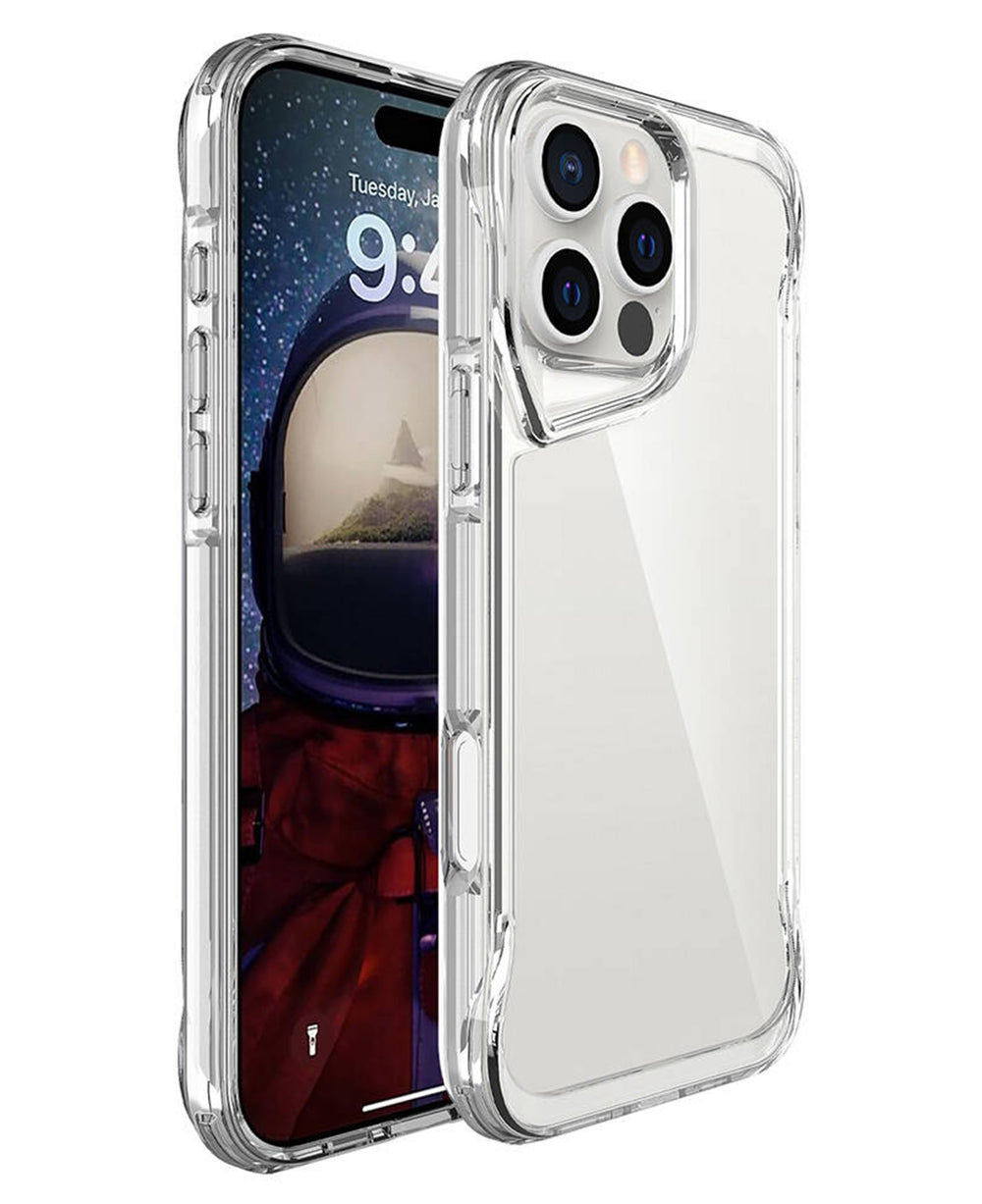 iPhone 16 Pro Max Uyumlu Şeffaf Silikon Kılıf - iPhone 16 Pro Max - Strapg