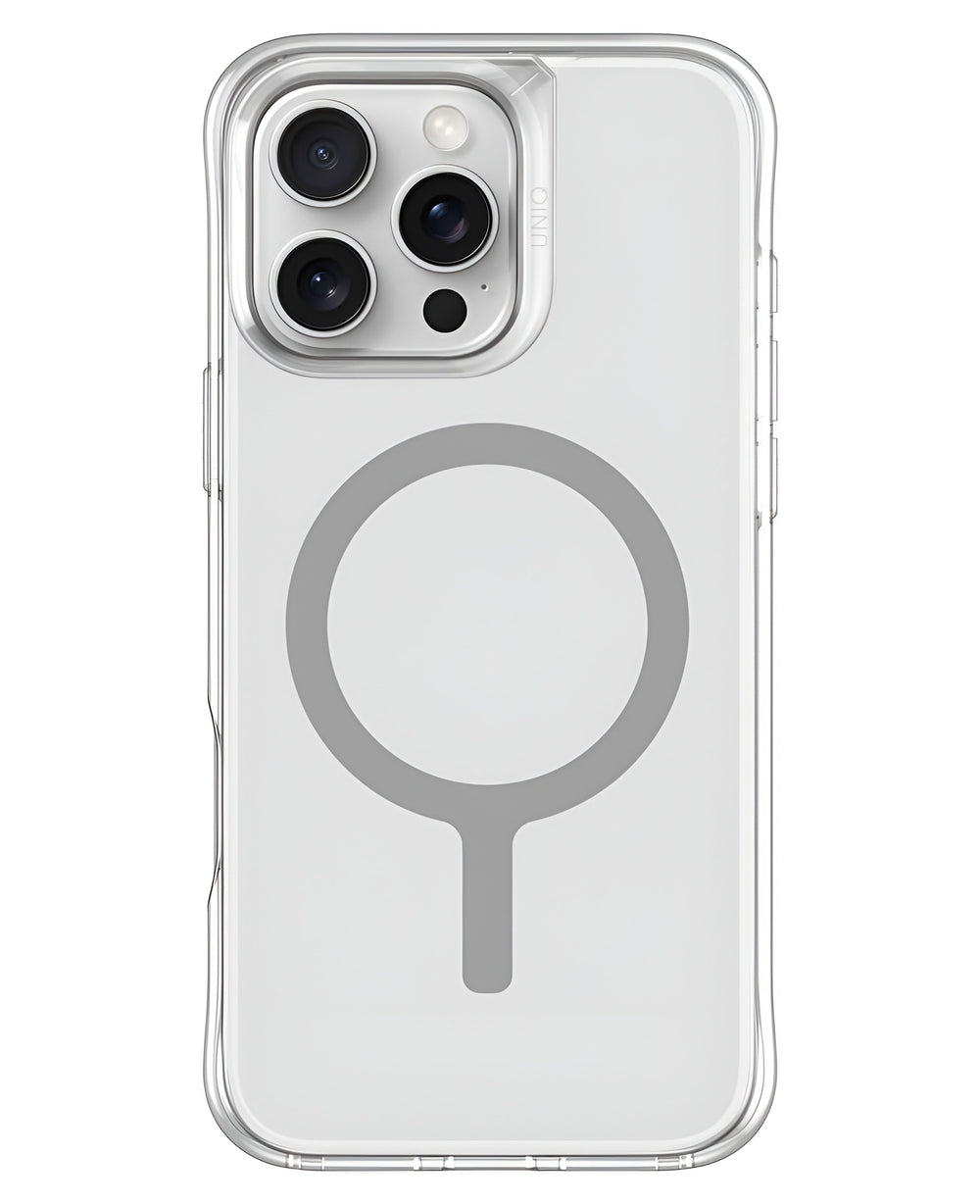 iPhone 16 Pro Max Uyumlu Uniq LifePro Xtreme Magsafe Kılıf - Şeffaf - Strapg
