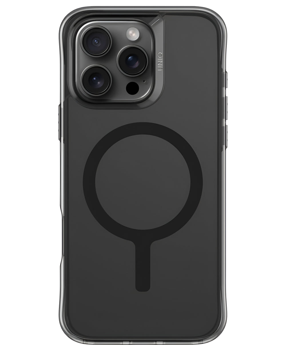 iPhone 16 Pro Max Uyumlu Uniq LifePro Xtreme Magsafe Kılıf - Siyah - Strapg