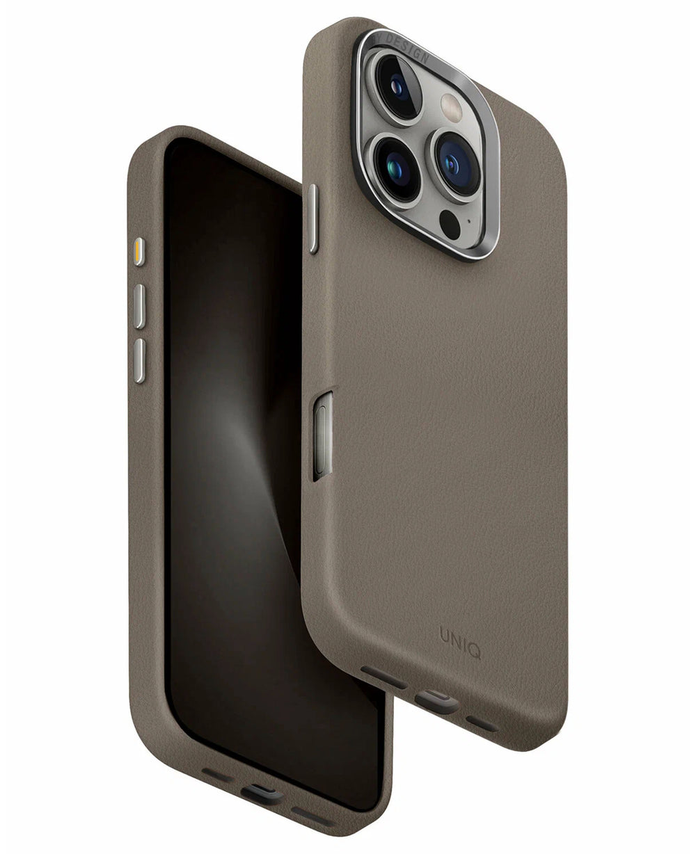 iPhone 16 Pro Max Uyumlu Uniq Lyden Magsafe Deri Kılıf - Strapg