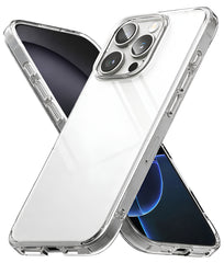 iPhone 16 Pro Uyumlu Sararmaz Sert Şeffaf Kılıf - Şeffaf - Strapg