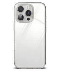 iPhone 16 Pro Uyumlu Sararmaz Sert Şeffaf Kılıf - Şeffaf - Strapg