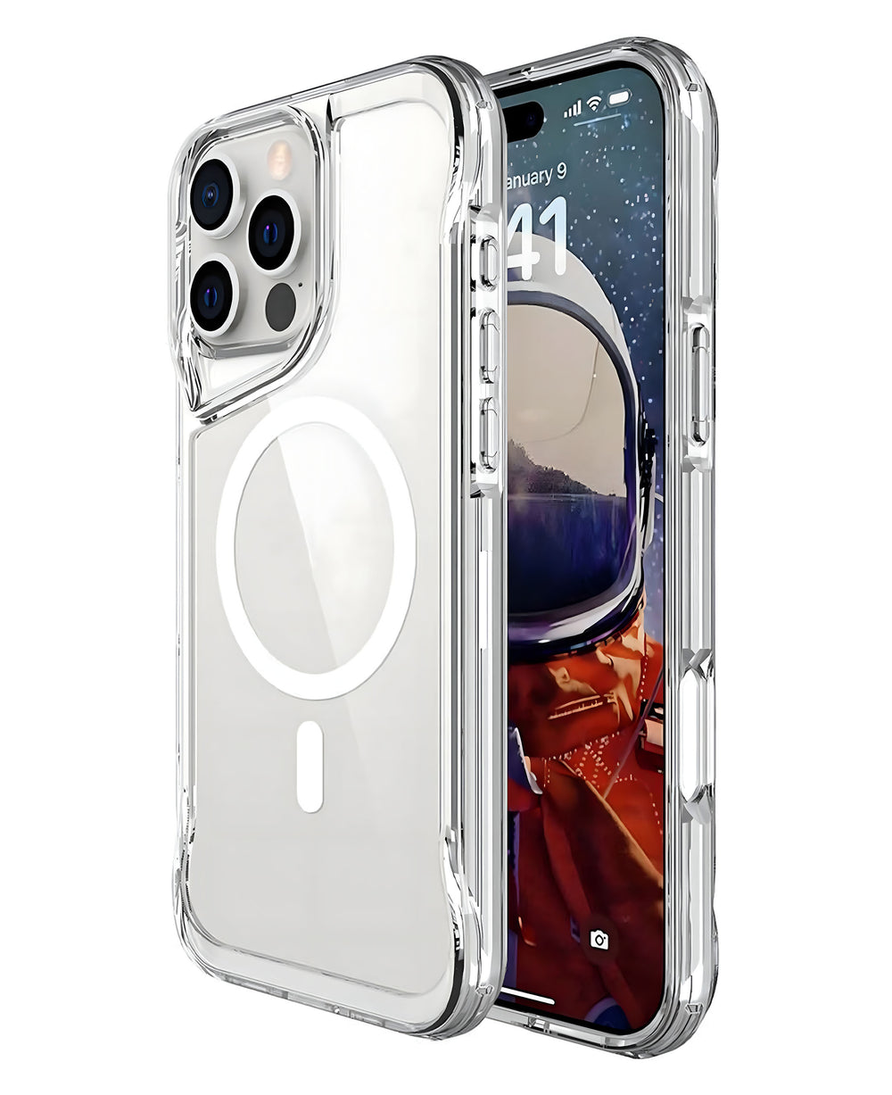 iPhone 16 Pro Uyumlu Şeffaf Magsafe Kılıf - iPhone 16 Pro - Strapg