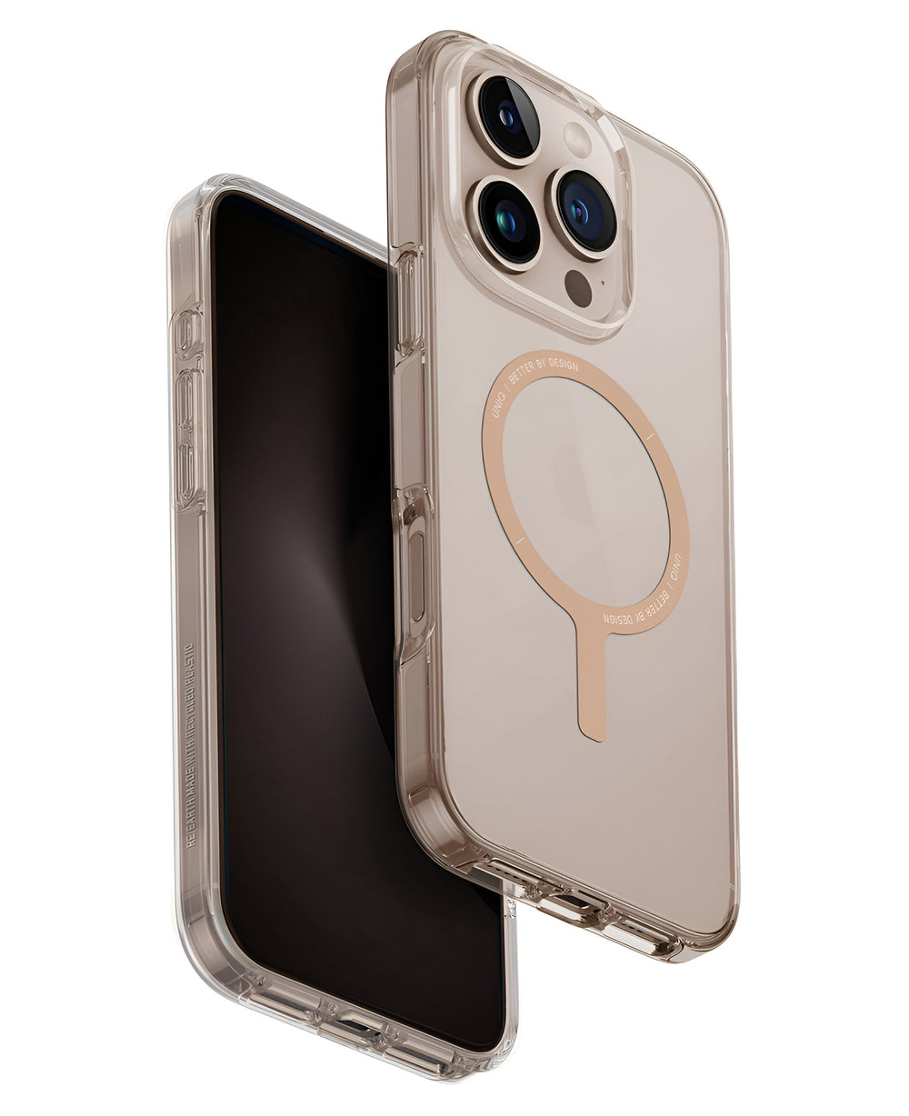 iPhone 16 Pro Uyumlu Uniq Clario Magsafe Kılıf - Strapg