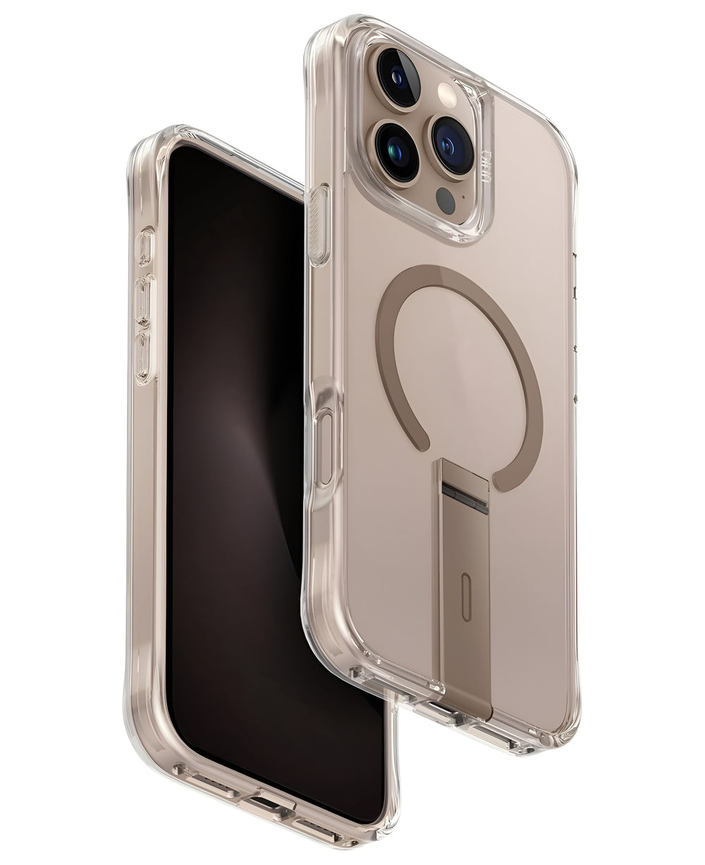 iPhone 16 Pro Uyumlu Uniq Eleva Standlı Magsafe Kılıf - Strapg