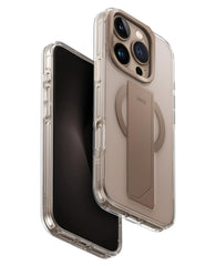 iPhone 16 Pro Uyumlu Uniq Heldro Max Magsafe Standlı Kılıf - Strapg