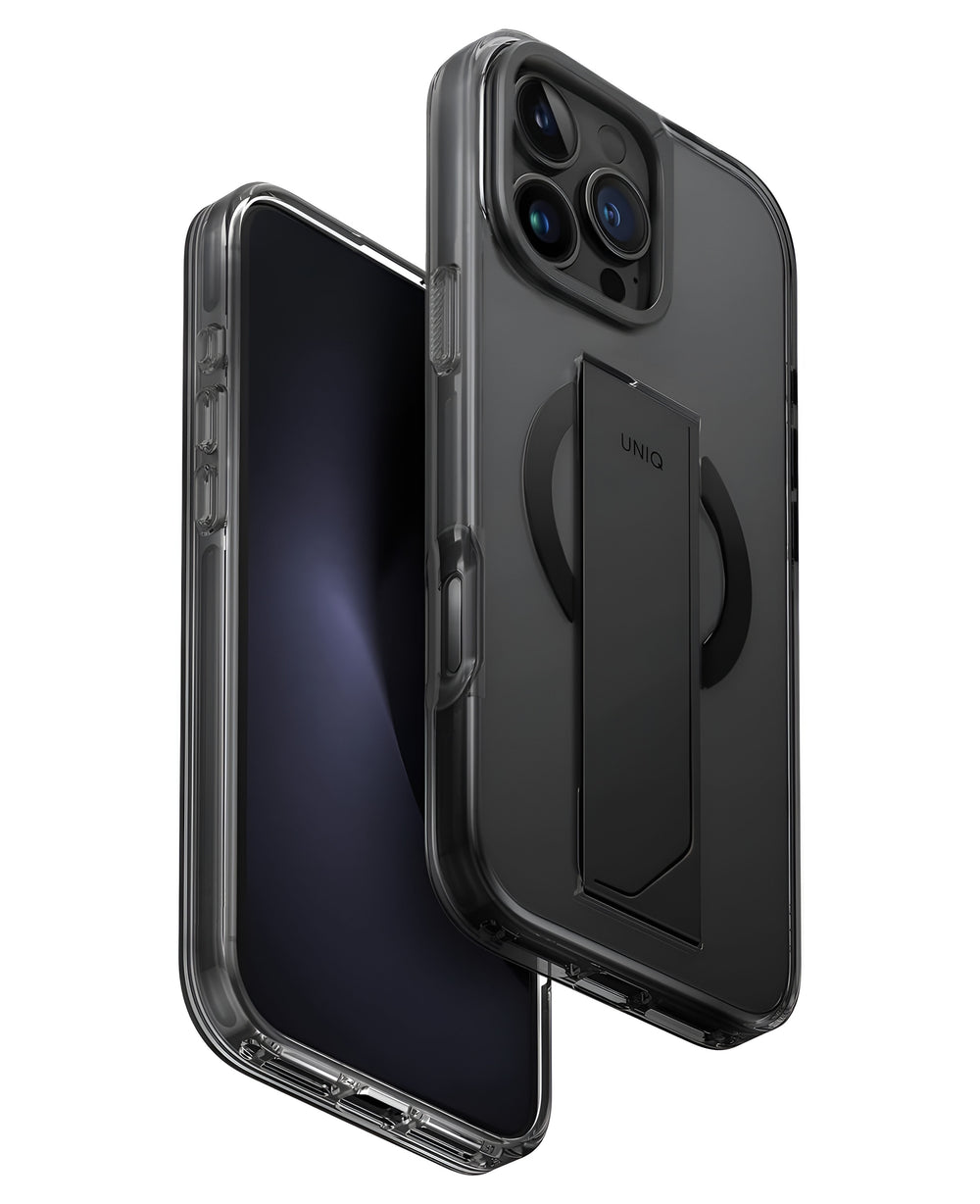 iPhone 16 Pro Uyumlu Uniq Heldro Max Magsafe Standlı Kılıf - Strapg