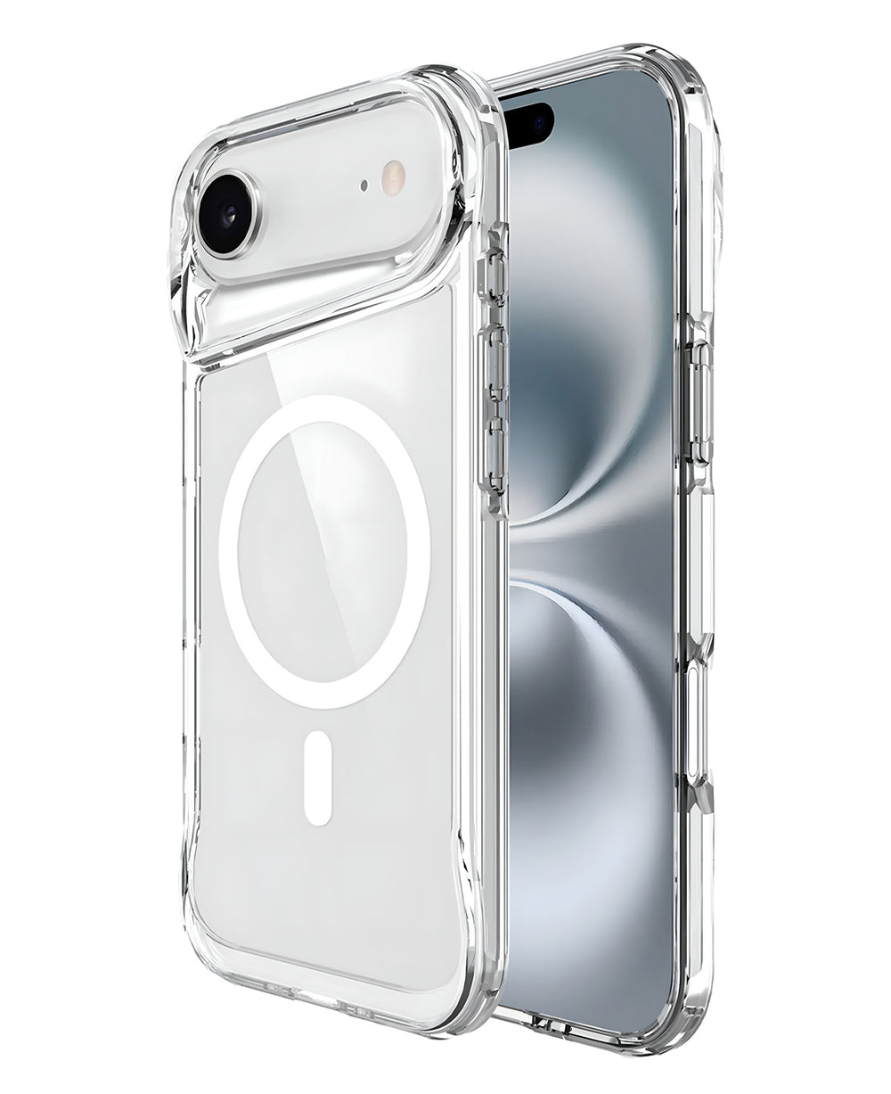 iPhone 17 Air Uyumlu Şeffaf Magsafe Kılıf - iPhone 17 Air - Strapg