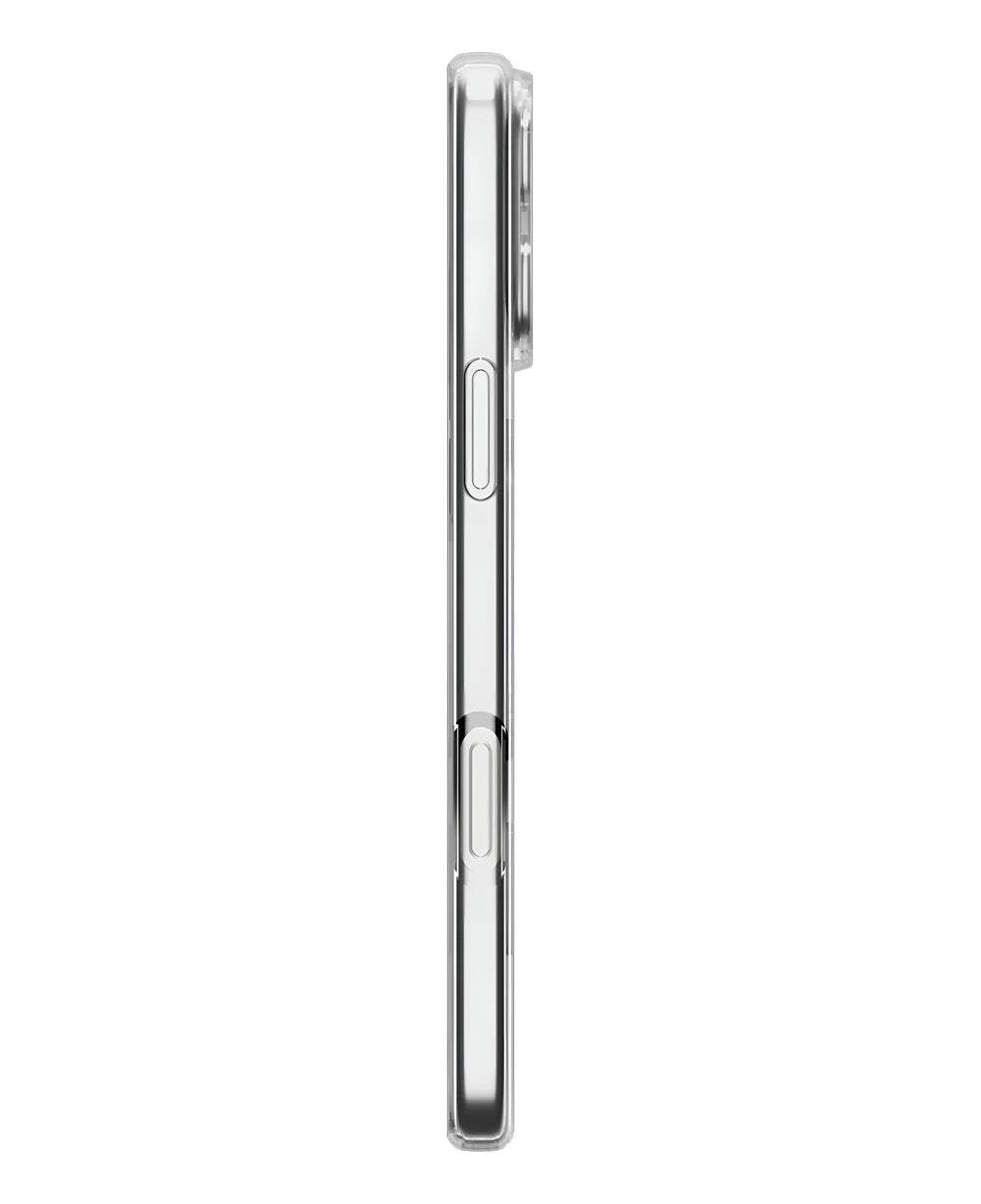 iPhone 17 Pro Max Uyumlu Sararmaz Sert Şeffaf Magsafe Kılıf - Şeffaf - Strapg