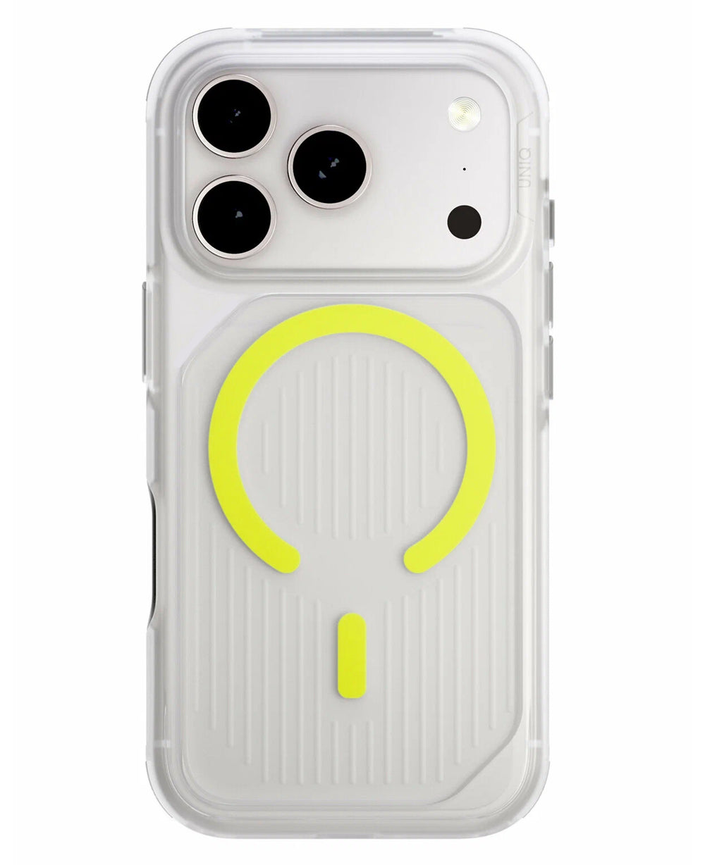 iPhone 17 Pro Max Uyumlu Uniq Combat Active Magsafe Kılıf - Sarı - Strapg