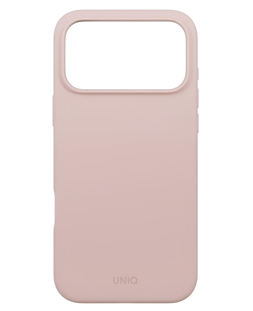 iPhone 17 Pro Max Uyumlu Uniq Lino Hybrid Magsafe Silikon Kılıf - Strapg