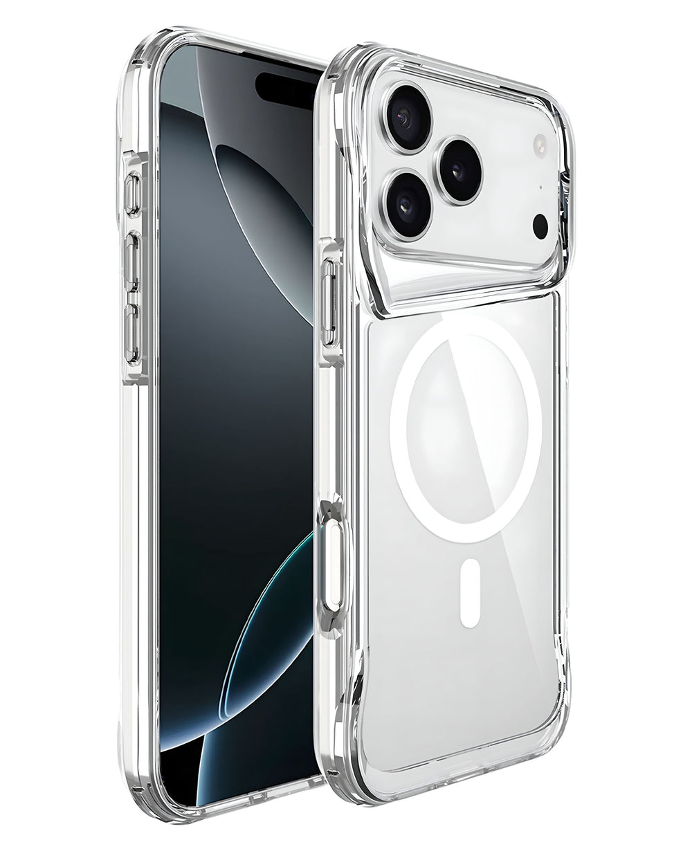 iPhone 17 Pro Uyumlu Şeffaf Magsafe Kılıf - iPhone 17 Pro - Strapg