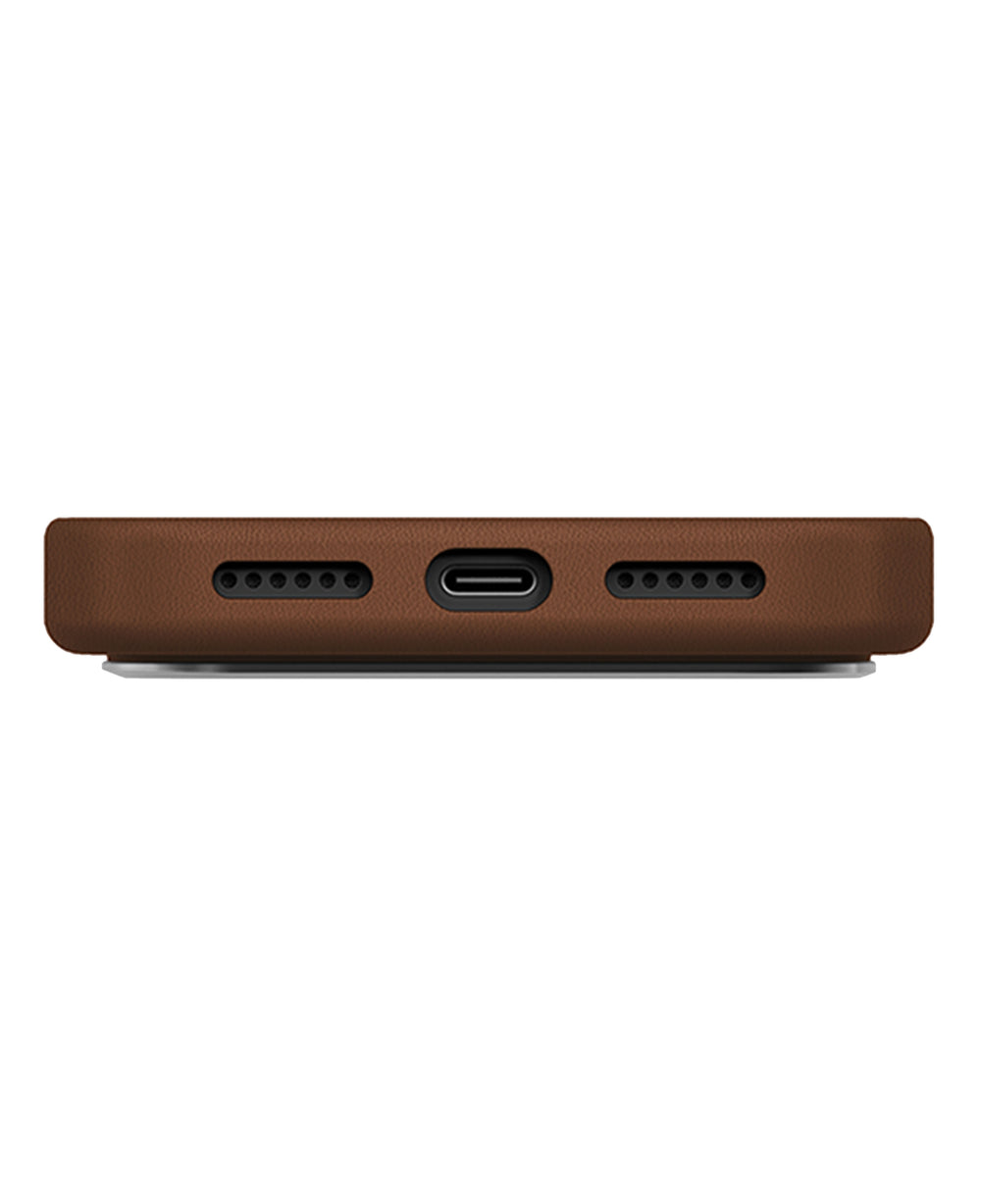 iPhone 17 Pro Uyumlu Uniq Lyden Magsafe Deri Kılıf - Strapg