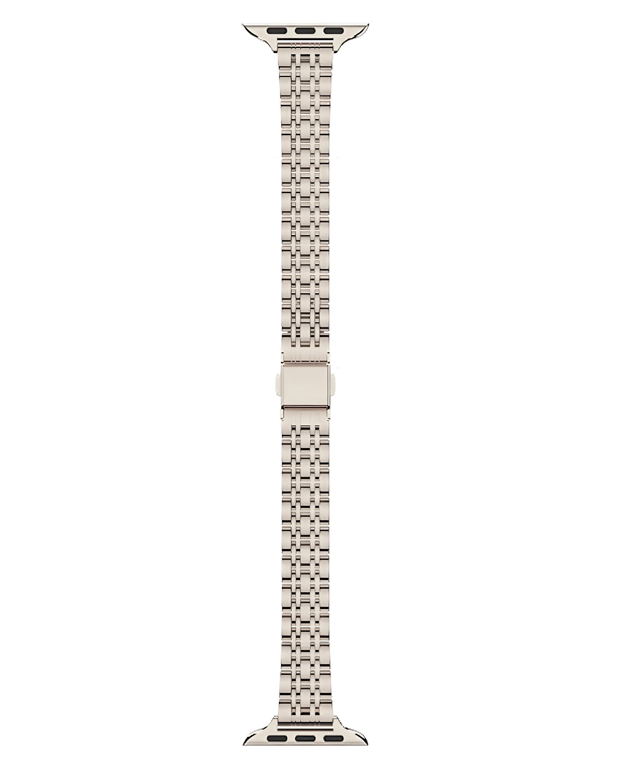 Apple Watch Uyumlu Metal Paslanmaz Çelik Slim Jubilee Loop Kordon