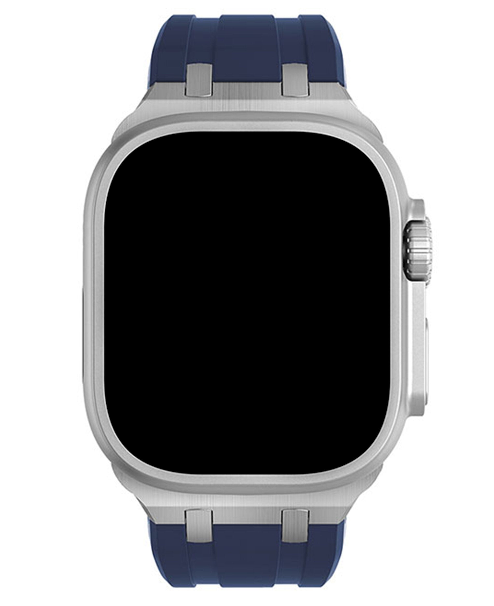 Apple Watch Uyumlu Metal Tokalı Silikon Copper Loop Kordon