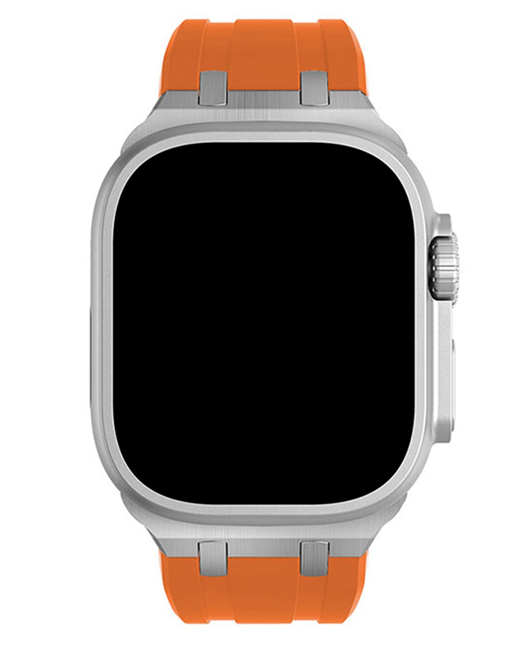 Apple Watch Uyumlu Metal Tokalı Silikon Copper Loop Kordon