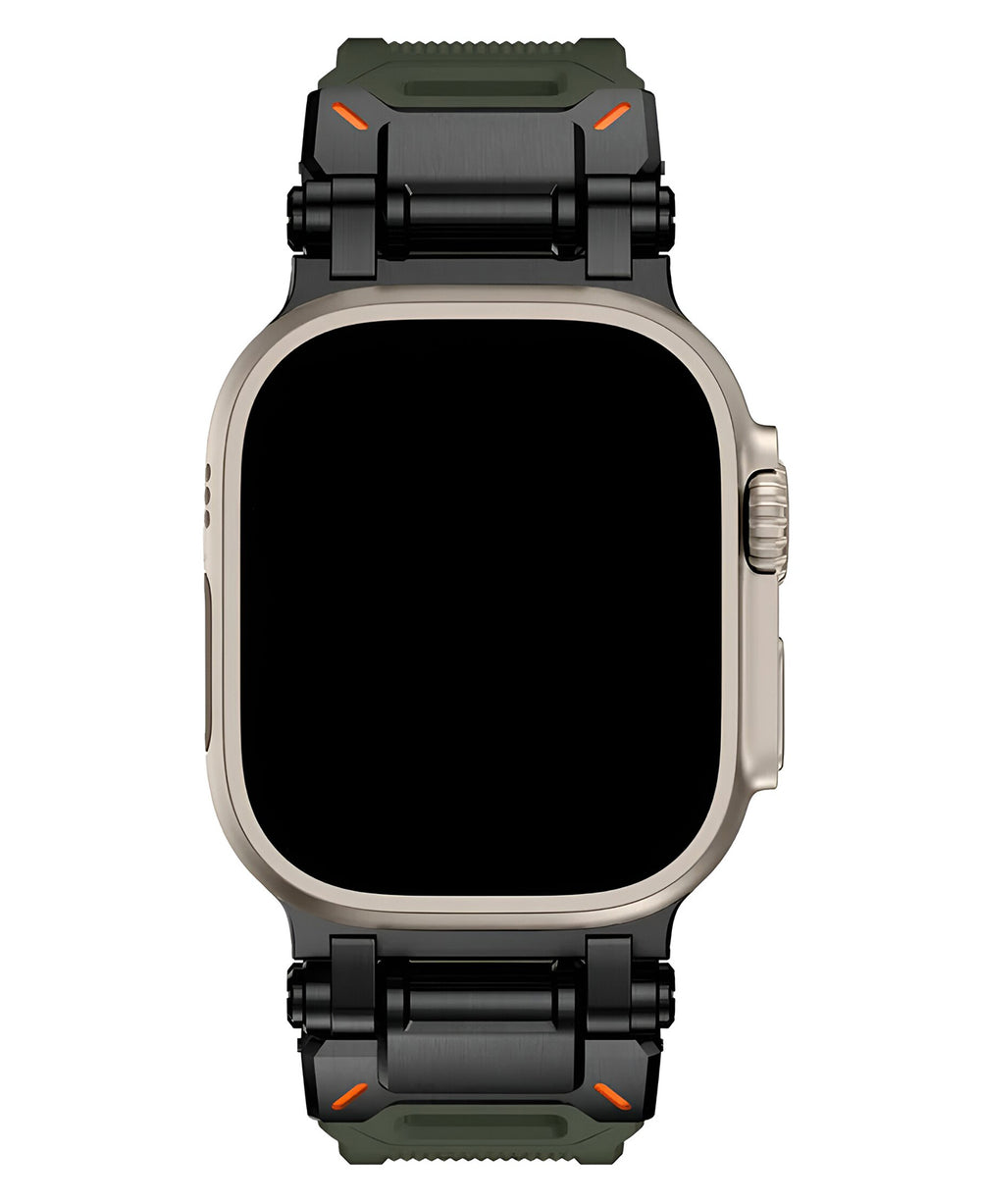Metal Tokalı Silikon Rugged Loop Kordon - Strapg