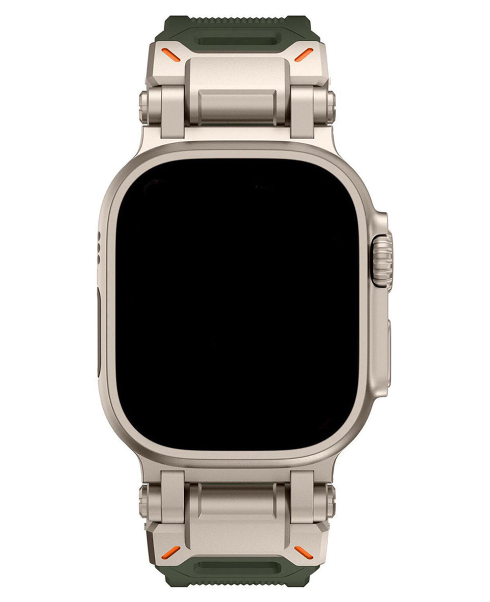 Metal Tokalı Silikon Rugged Loop Kordon - Strapg