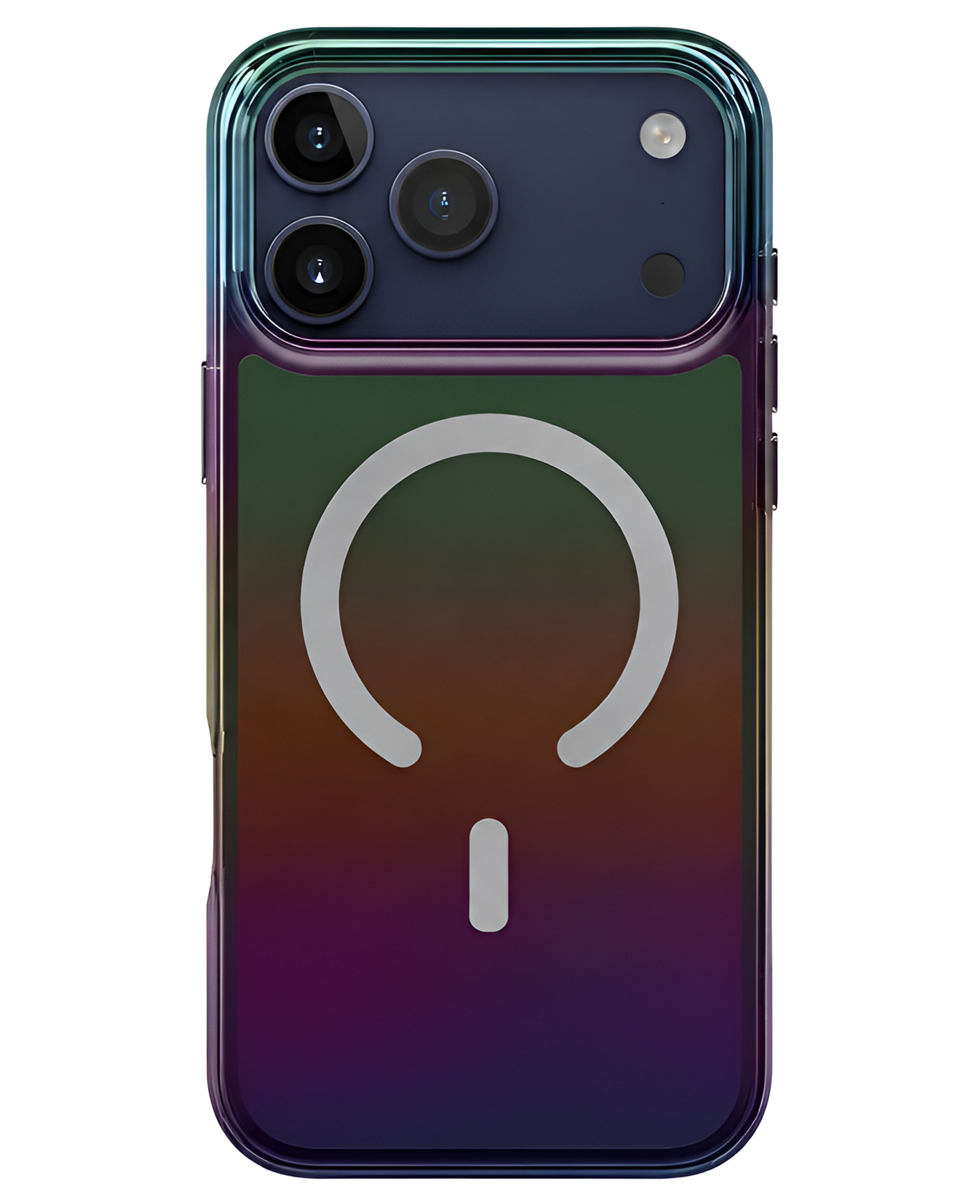 Uniq iPhone 17 Pro Uyumlu Iridescia Magsafe Hologram Kılıf