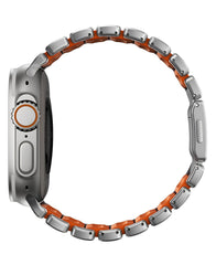 Apple Watch Uyumlu Metal Paslanmaz Celik Orion Loop Kordon
