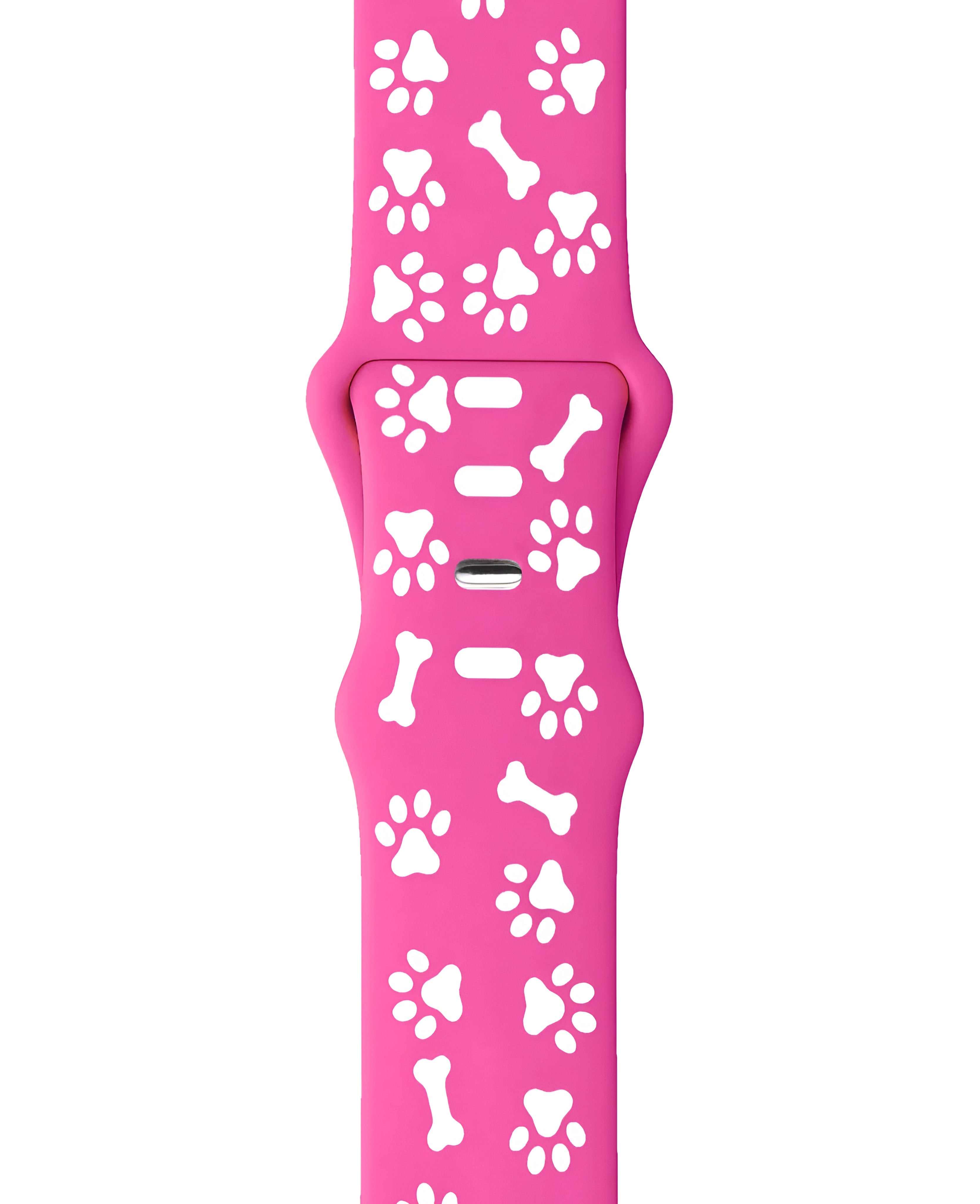 Apple Watch Uyumlu Pati Desenli Pawsense Silikon Loop Kordon