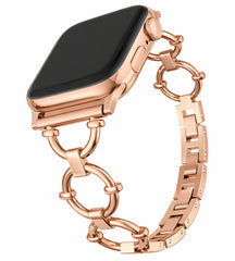 Paslanmaz Çelik Metal Ruby Loop Kordon - Rose - Strapg