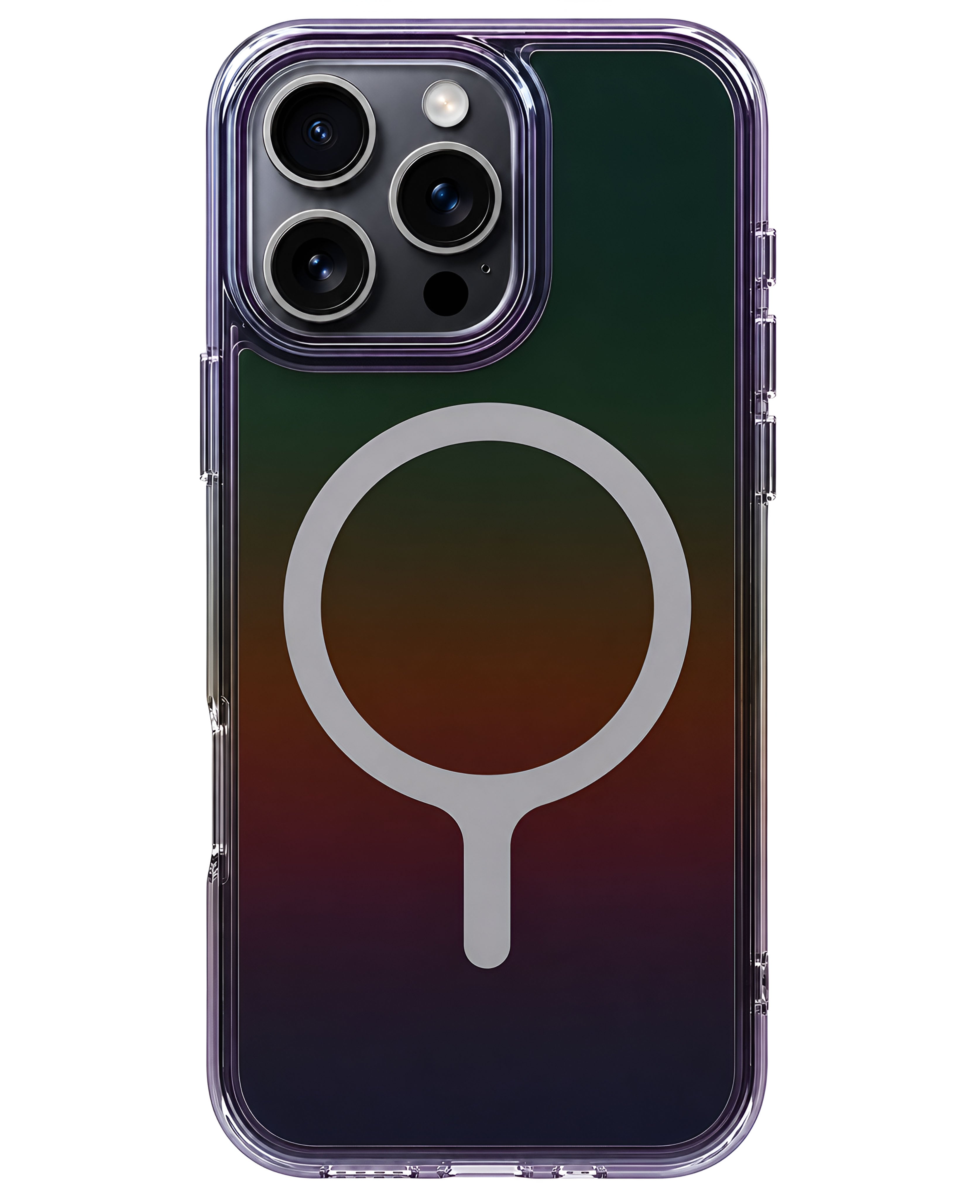Uniq iPhone 16 Pro Uyumlu Iridescia Magsafe Hologram Kılıf