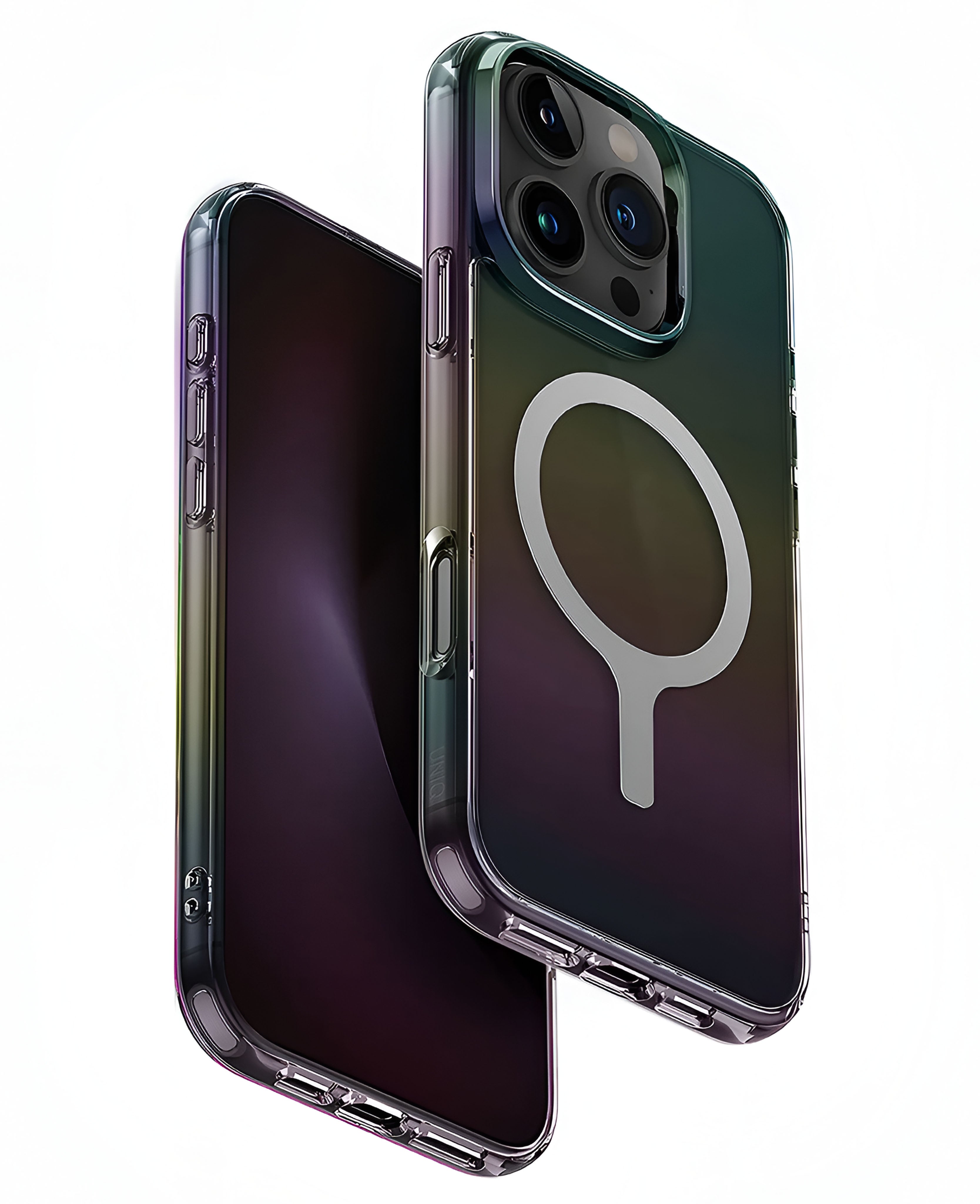 Uniq iPhone 16 Pro Max Uyumlu Iridescia Magsafe Hologram Kılıf