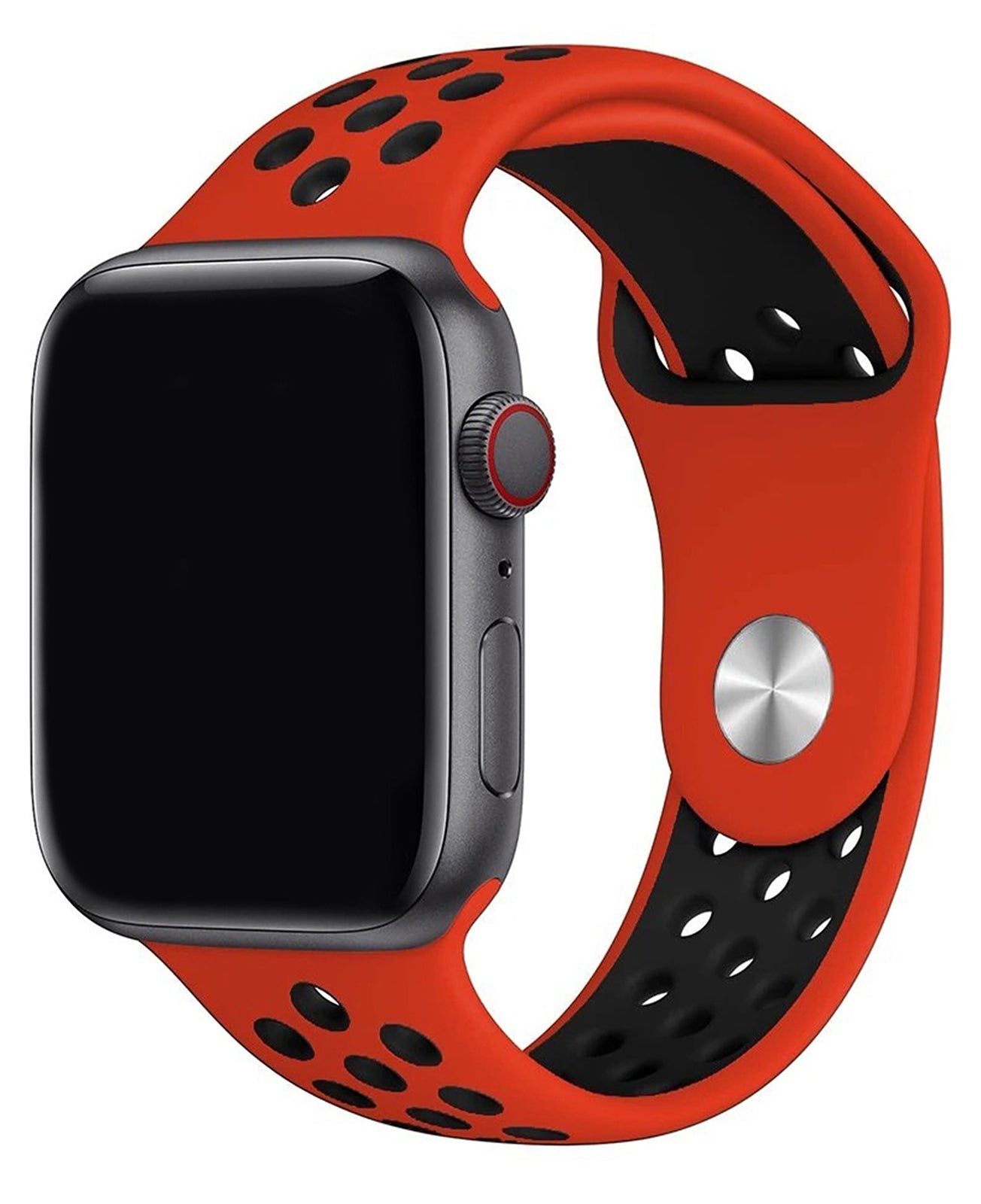 Apple Watch Uyumlu Delikli Spor Silikon Trou Loop Kordon